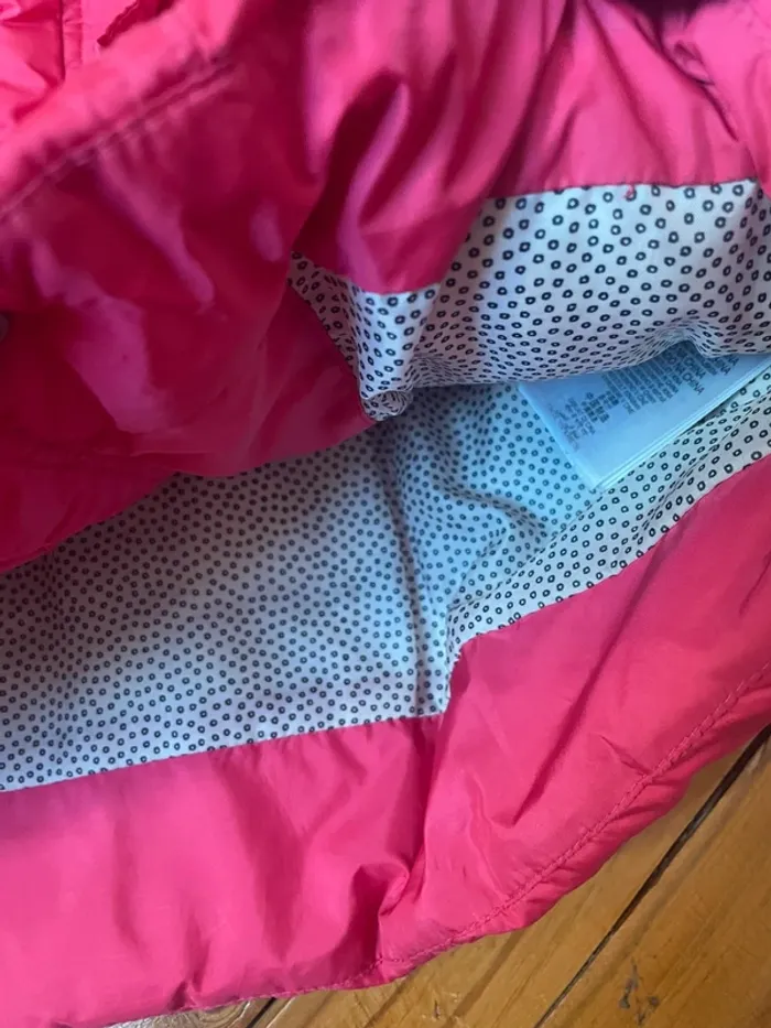 Manteau doudoune rose fille - photo numéro 6