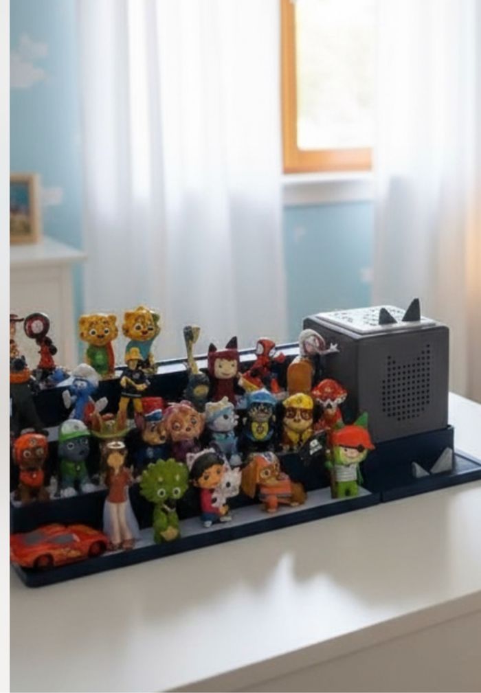 Grande étagère tonies et support toniebox