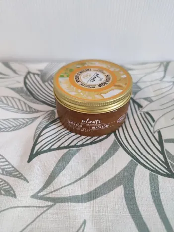 Plants savon noir corps tresor d'argan nature et découvertes 100g valeur 16€