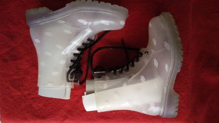 Original Chaussure de pluie transparente - photo numéro 2