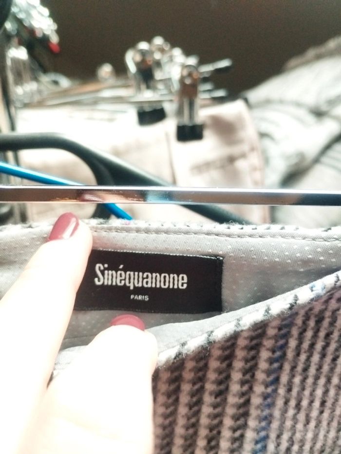 Jupe à carreaux Sinequanone taille 38 - photo numéro 3