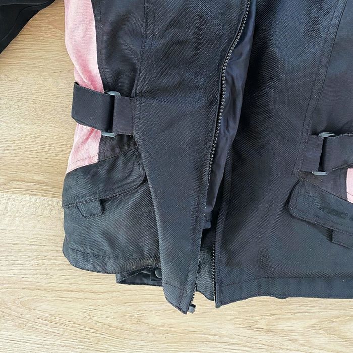 Mac Adam Blouson de moto Vicky Femme Exclusive Biker Noir et Rose motard (Taille 38) - photo numéro 9