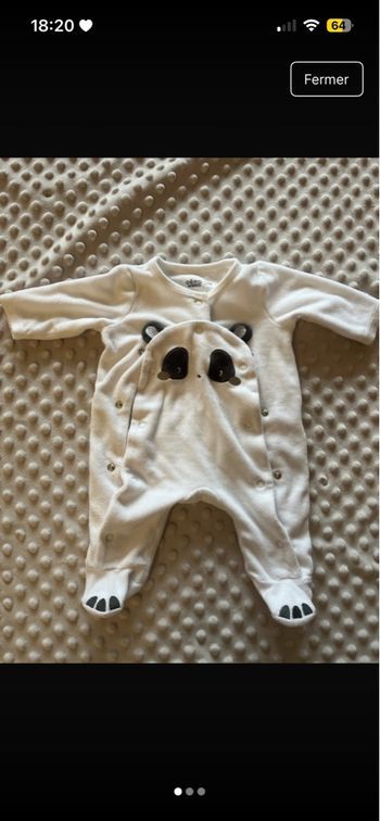 Pyjama 1 mois