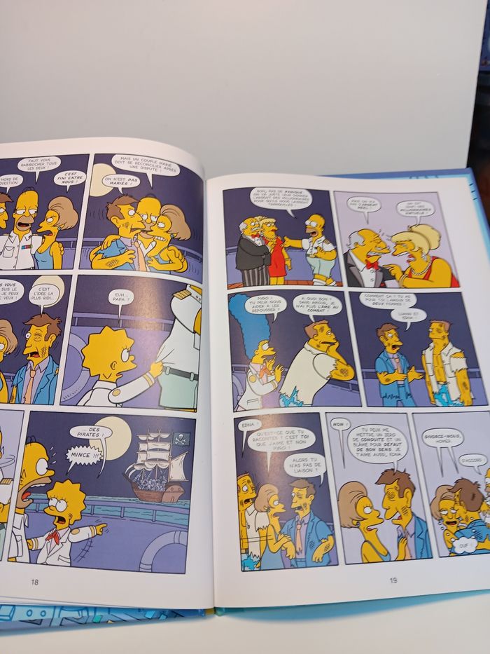 Livre Bande dessinée les Simpson Gros bosseur - photo numéro 6