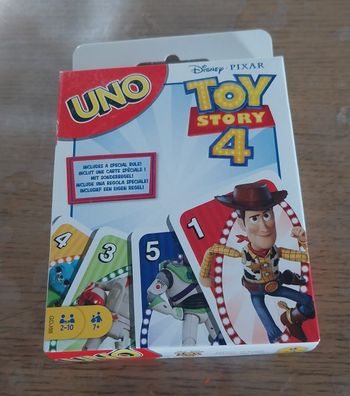 Uno toy story 4 neuf