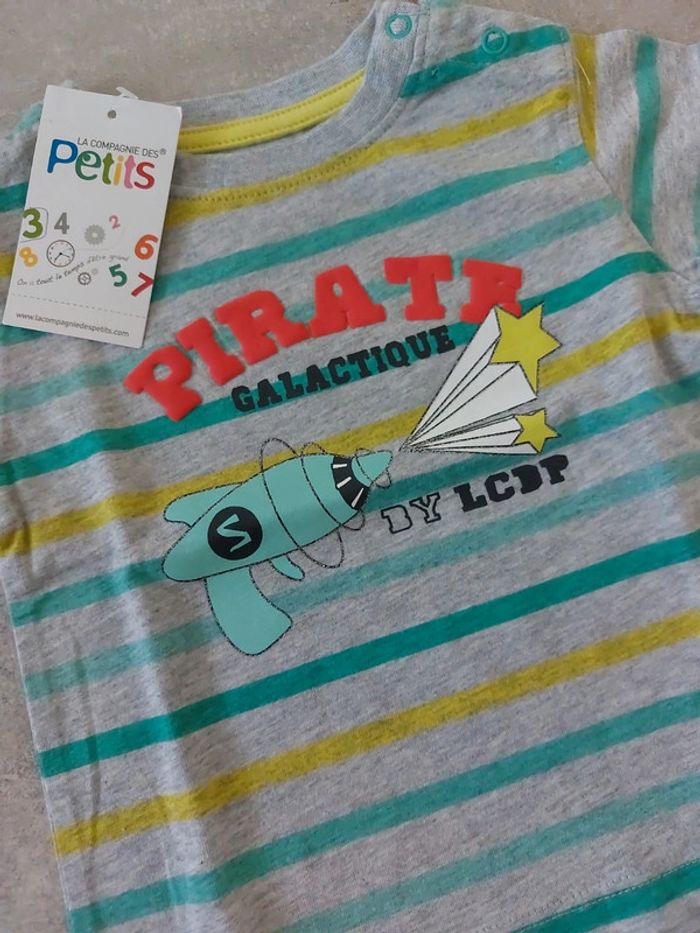 Tee-shirt neuf La compagnie des Petits - photo numéro 2