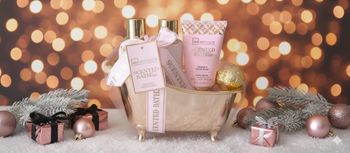 Coffret de Bain Pétillante Mandarine - Un Cadeau Baignoire Tendance