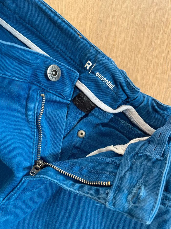 Pantalon bleu - R essentiel - 10ans - photo numéro 4