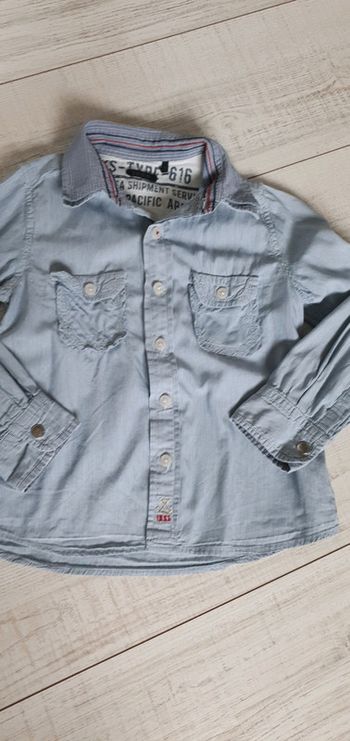 Chemise manches longues ikks 5 ans