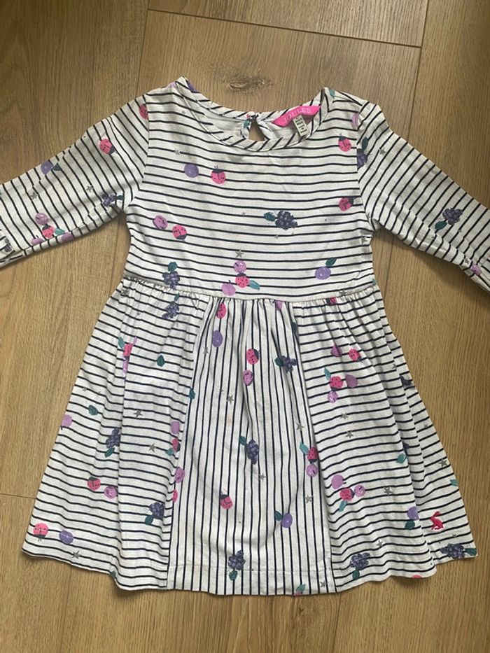 Robe en coton marinière à rayure