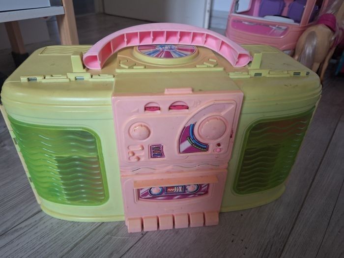 Maison depliante radio barbie vintage 1999 - photo numéro 4