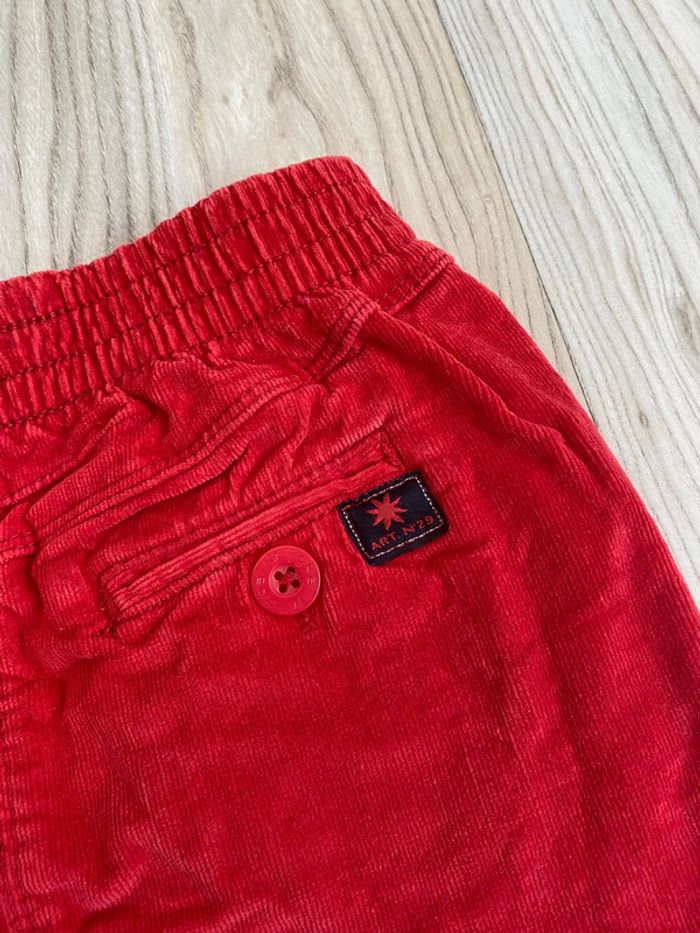 Jupe velours rouge 5 ans okaidi - photo numéro 7