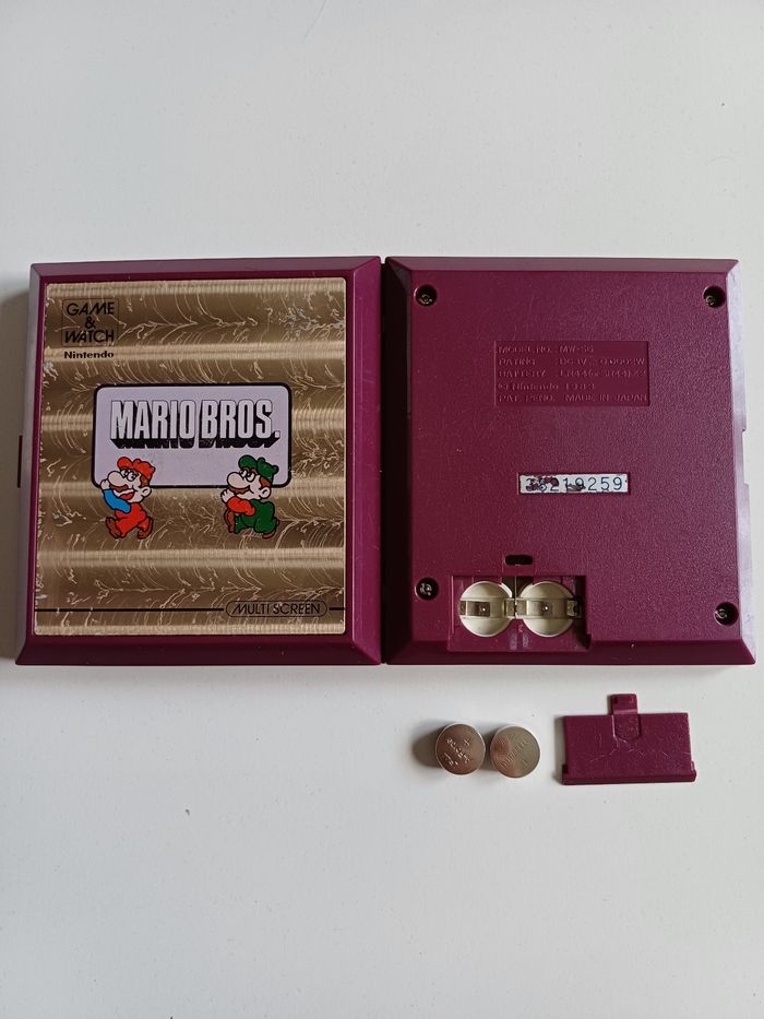 Jeu électronique Nintendo game and watch Mario Bros - photo numéro 2