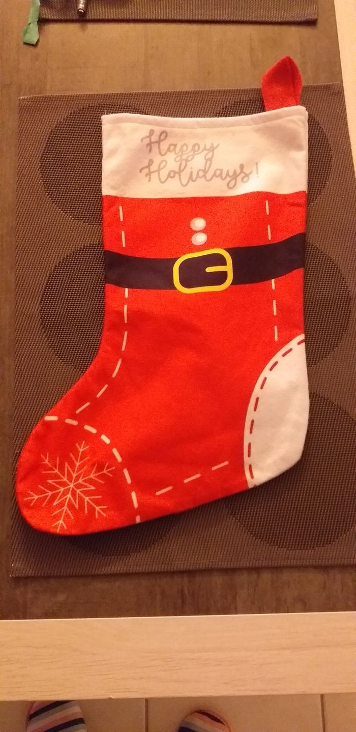 2 bottes de Noël en feutrine