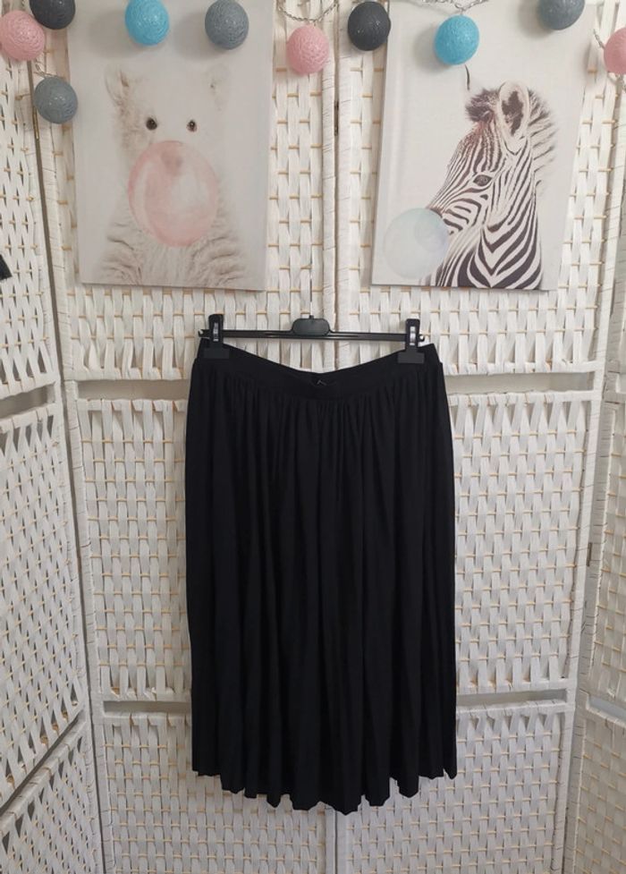 💕Jolie jupe plissée noire femme TL / 40 inextenso 💕