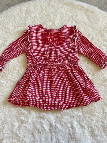Robe Vicky rouge TAO 18 mois - 80 cm