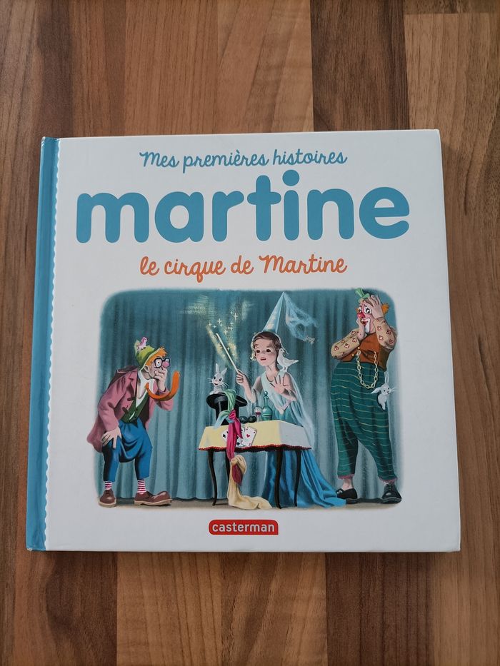 Livre Martine Le cirque