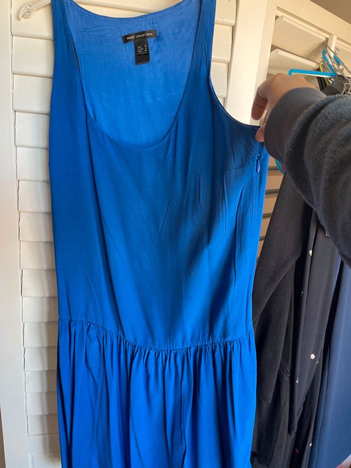 Robe mango bleu électrique t m tbe - photo numéro 2