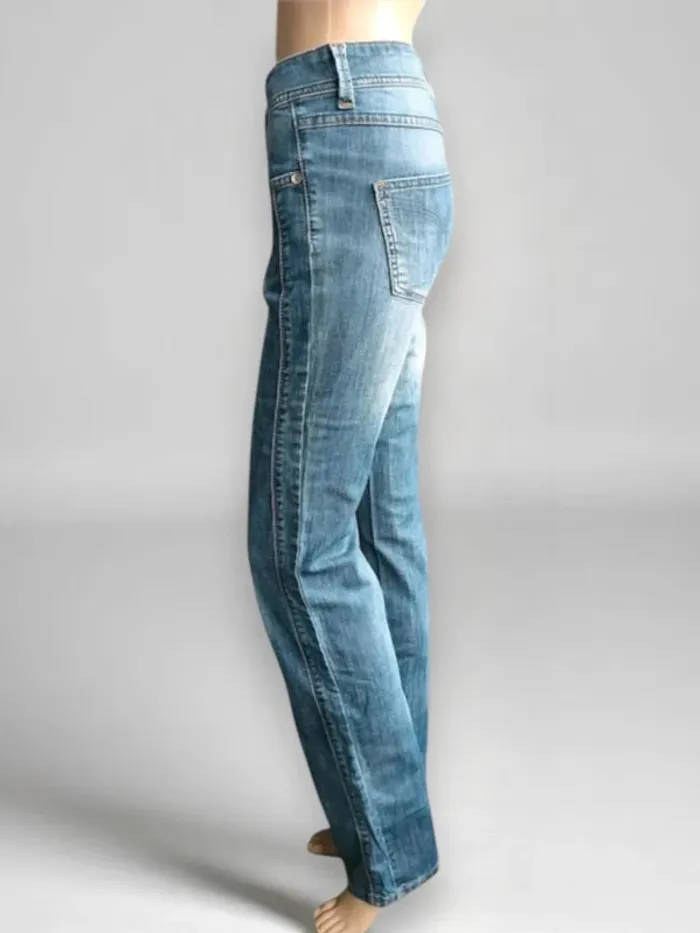 Jean Esprit coupe tube slim ,taille basse ,extensible - photo numéro 5