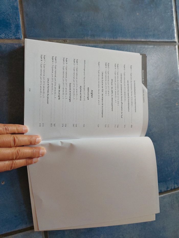 Bac annales de bac maths physique svt philo histoire géographie anglais - photo numéro 6