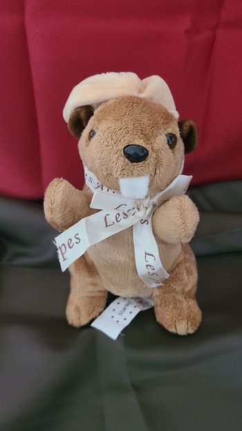 Peluche marmotte alpes