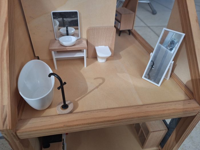 Maison de poupée en bois - photo numéro 5