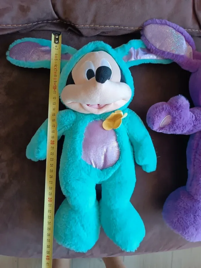 Lot 2 peluches Minnie et mickey - photo numéro 4