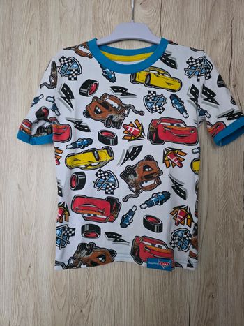 ENSEMBLE 2 PIÈCES GARÇON 👦 PYJAMA SHORT DISNEY PIXAR THE CARS 7/8 ANS