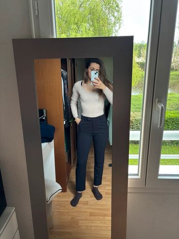 Pantalon cigarette mango