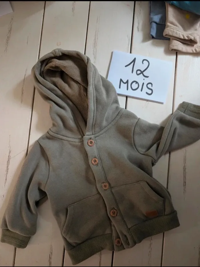 Veste bébé garçon 12 mois