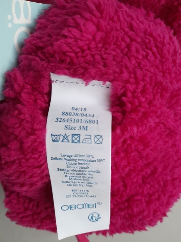 Bonnêt fille hiver - photo numéro 4