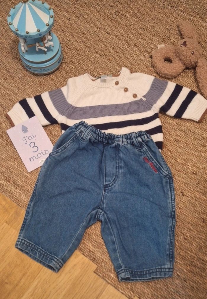 Lot pull et pantalon - photo numéro 2