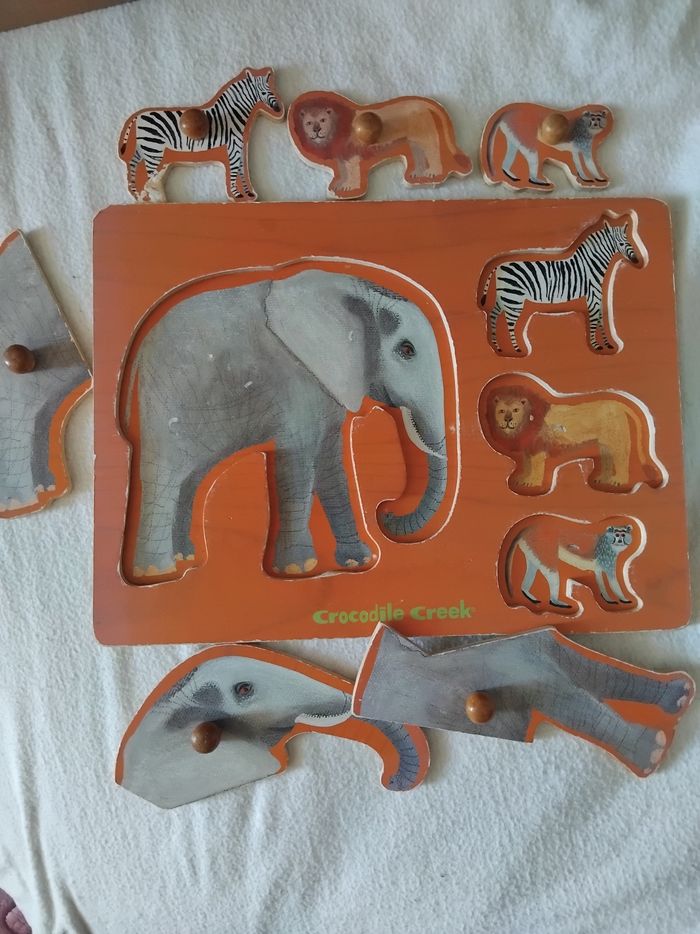 Puzzle animaux d'Afrique - photo numéro 2