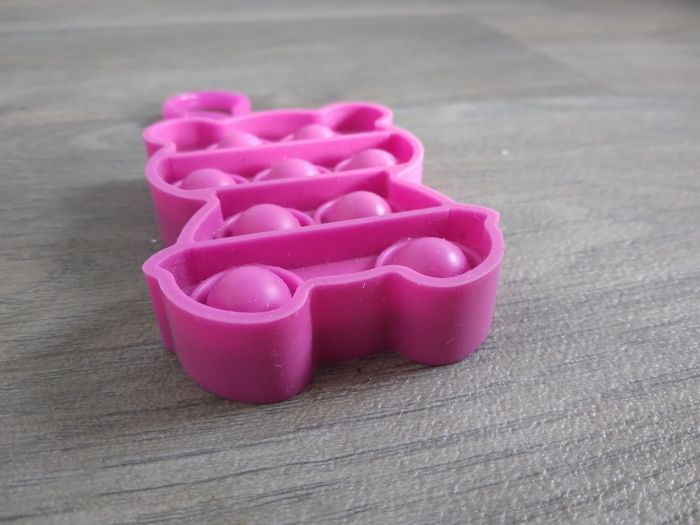 Porte clé pop it ours - photo numéro 2