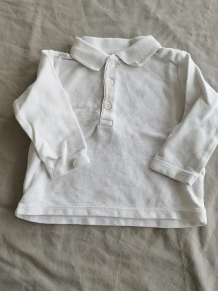 Polo manches longues