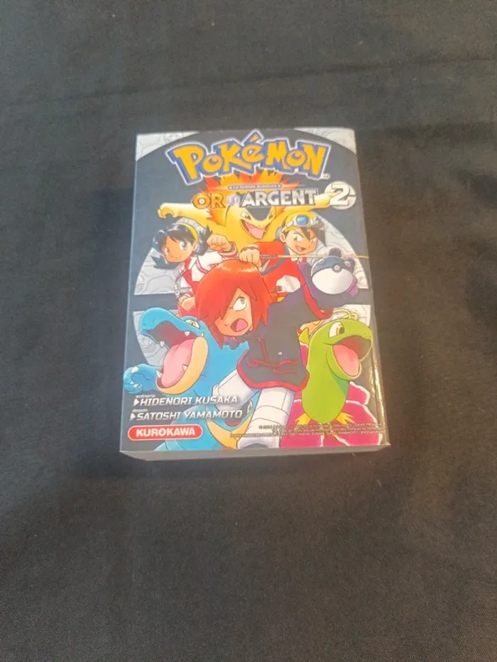 Manga pokemon or et argent