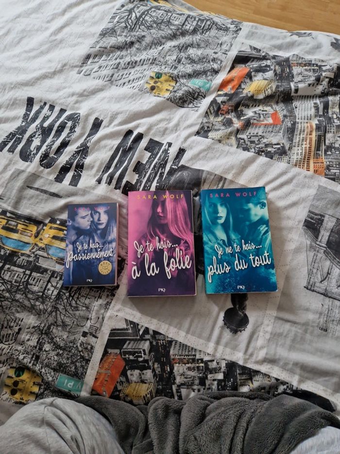 Lot 3 tomes de Sara Wolf