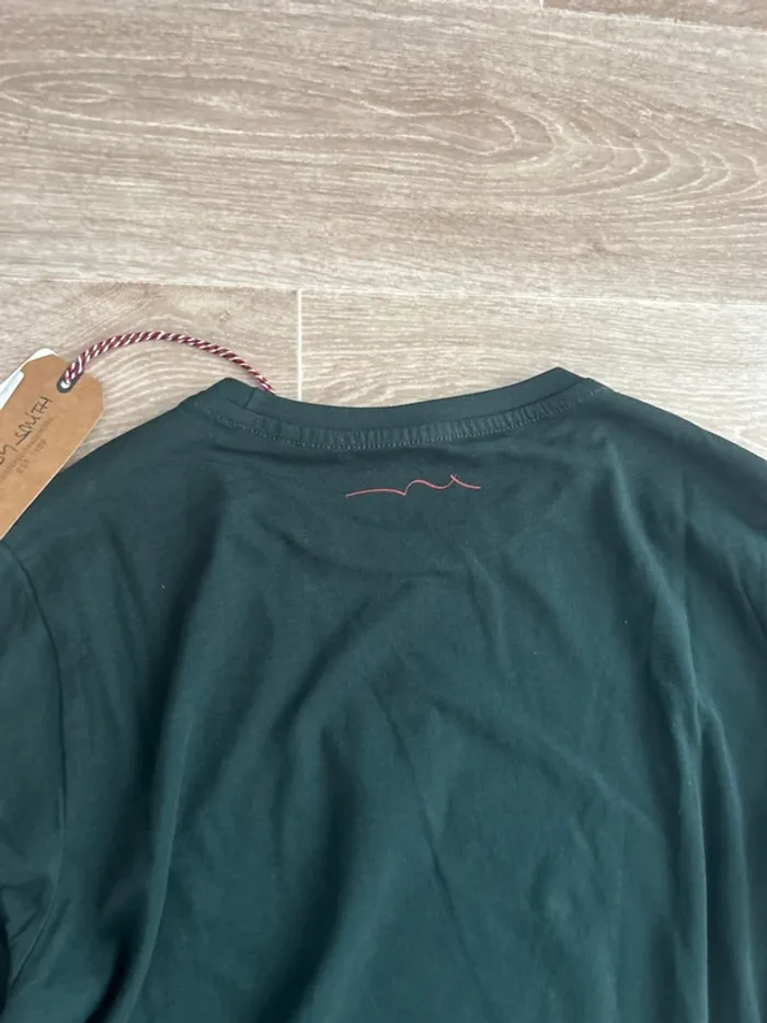 T-shirt à manches longues Teddy Smith vert foncé 16ans - photo numéro 4