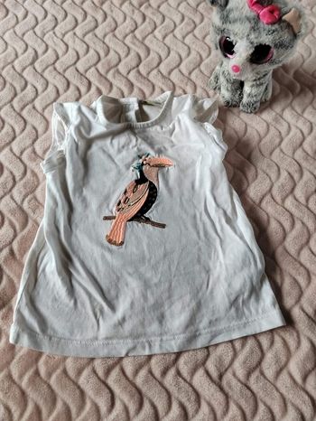 Tee-shirt rouge 9 mois Tao