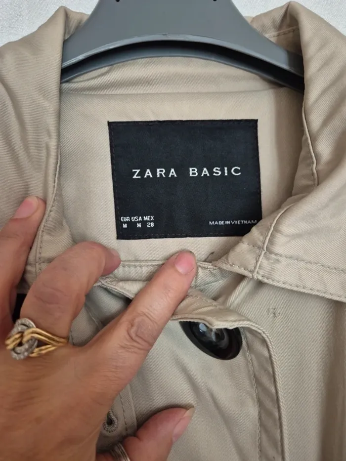 imperméable zara taille 38 - photo numéro 6