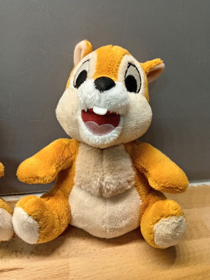 Adorables peluches tic et tac Disney - photo numéro 2