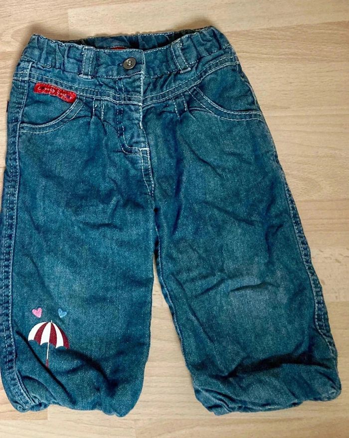 12 mois - Lot 2 jeans - photo numéro 3