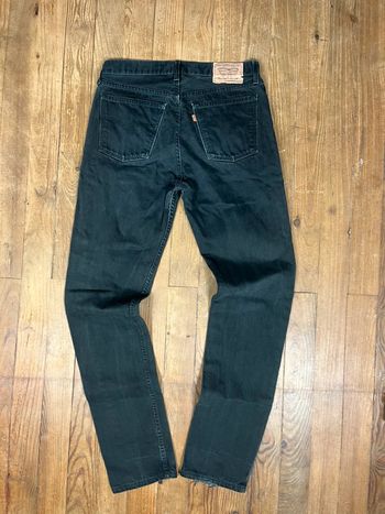Jean Levi’s 611 02 vintage Orange Tab noir W34 L36 100% coton FR44