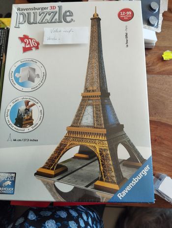 Puzzle 3d tour Eiffel neuf sous blister