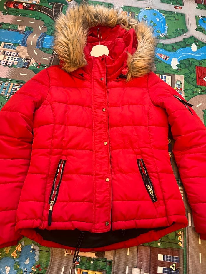 Doudoune rouge femme pimkie