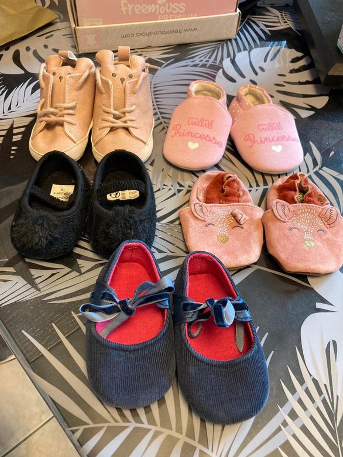 Chaussons bébé fille