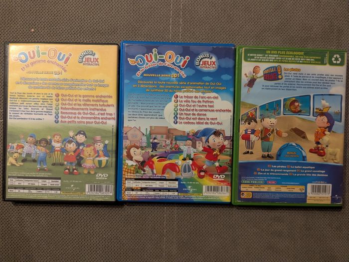 Lot de 3 DVD Oui-Oui - photo numéro 2