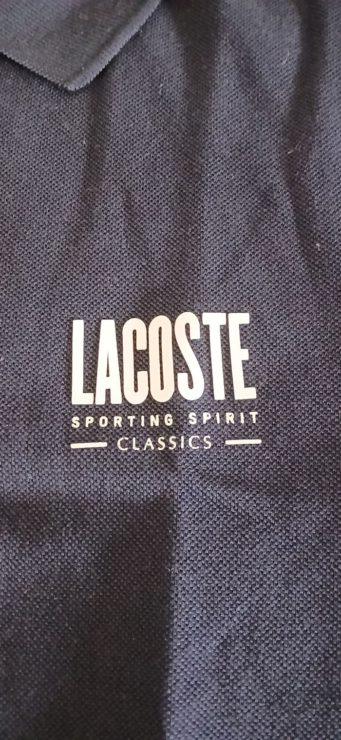 Polo homme Taille M marque Lacoste - photo numéro 5