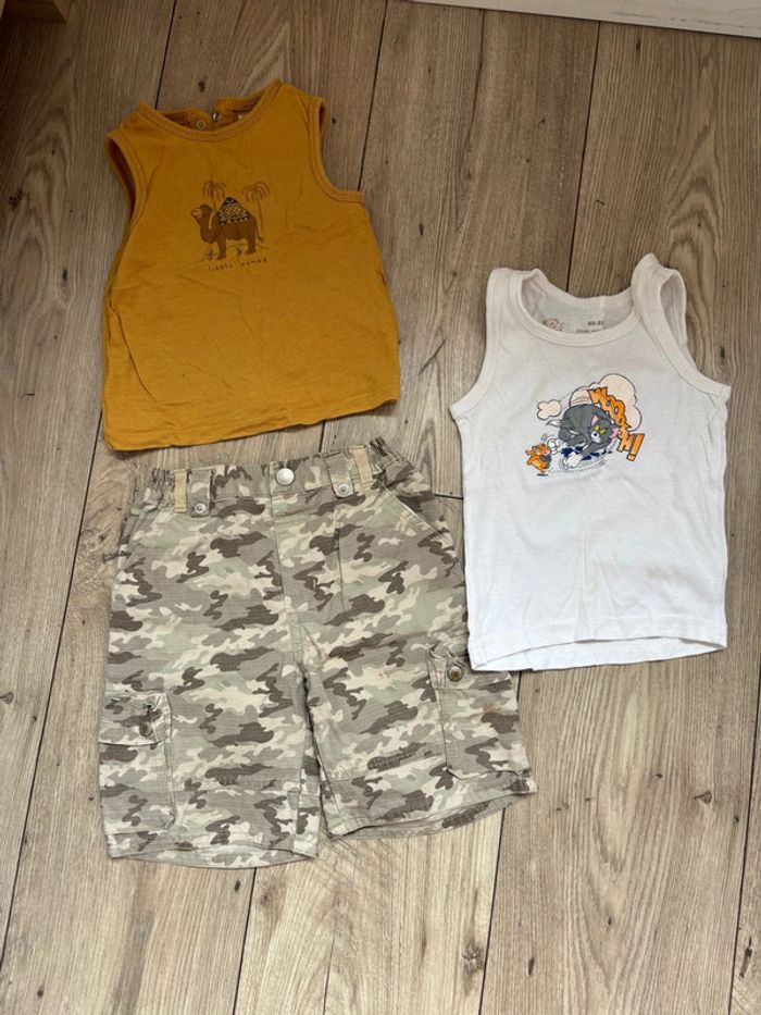 Lot ensemble de vêtements garçon 18 mois