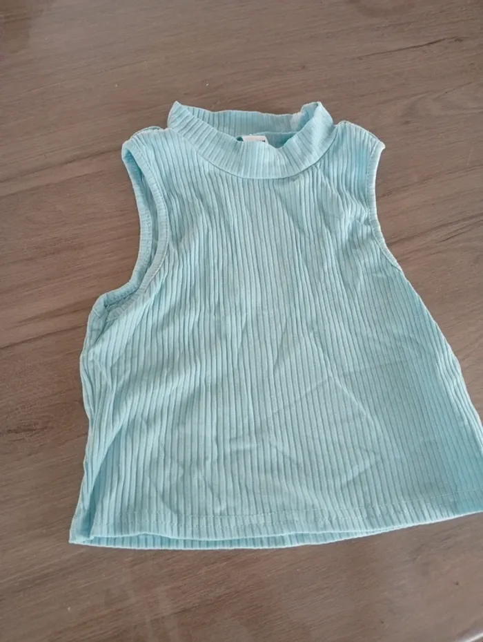 Croc top fille 9 ans sans manches